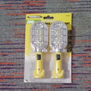 Yellow Battery Operated Reading Light - 2 Pack